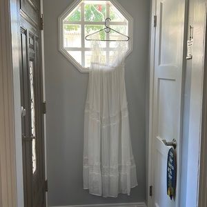 White Boho Chic Dress